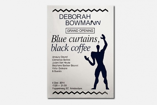 Poster for "Blue Curtains, Black Coffee"